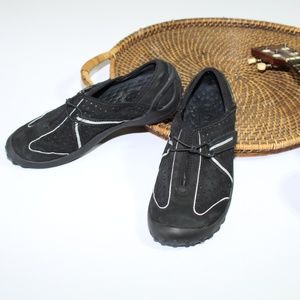 Clarks Privo Tequini black Slip On Sneakers 7.5